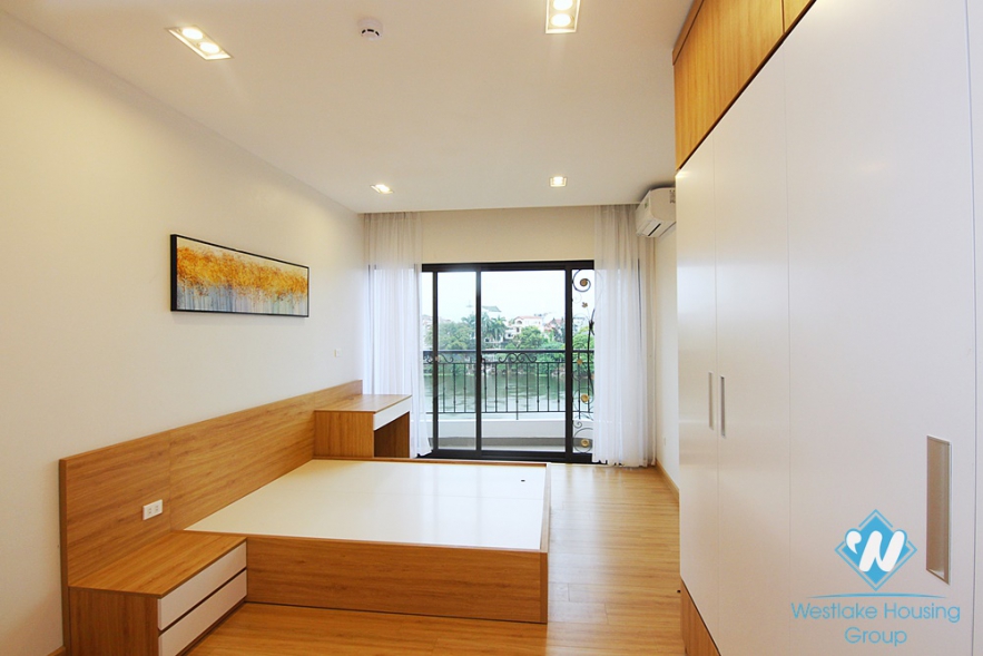 Spacious 2+ bedrooms apartment with lake view for rent in Tay Ho, Hanoi